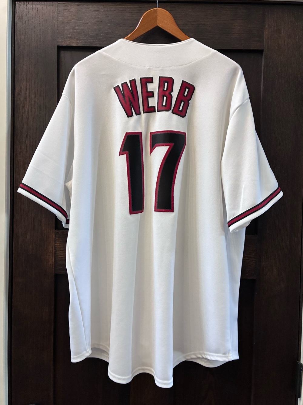 Diamondbacks Webb #17 Baseball Jersey